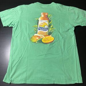 Y2K Naked Juice “Happily Drinking Up The Deliciousness” Mighty Mango Shirt Large